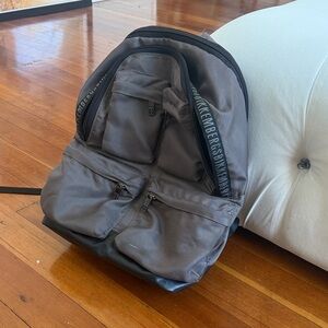 Olive gray Bikkembergs Backpack